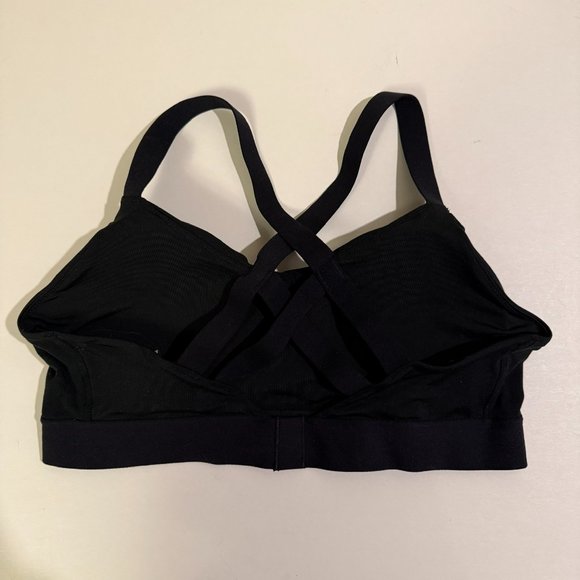 Brooks Hot Sport Black Sports Bra - Picture 2 of 5